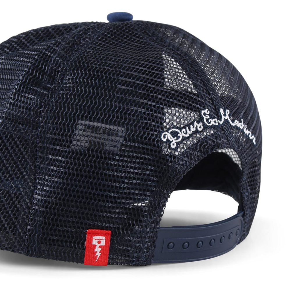 Deus Ex Machina Peak Trucker Cap – Navy