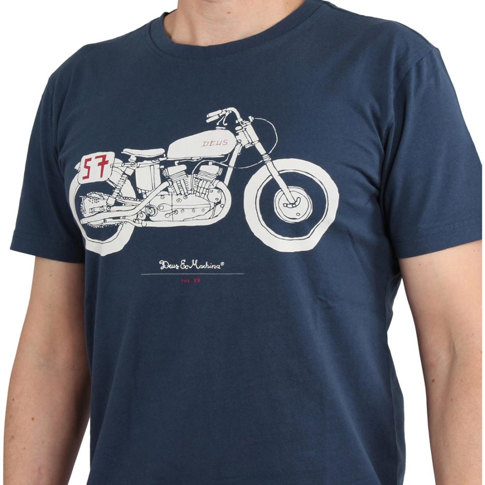 Deus Ex Machina The KR S/S T-Shirt – Navy