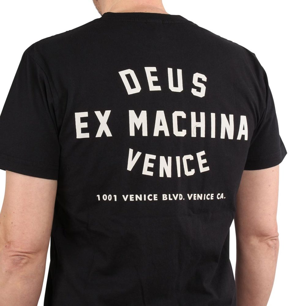 Deus Ex Machina Venice Skull S/S T-Shirt - Black