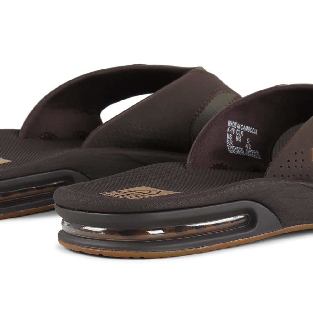 Reef Mens Fanning Sandals - Brown/Gum