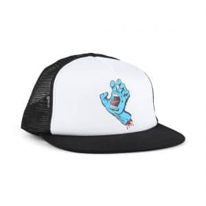 Santa Cruz Classic Hand Mesh Back Cap - White/Black