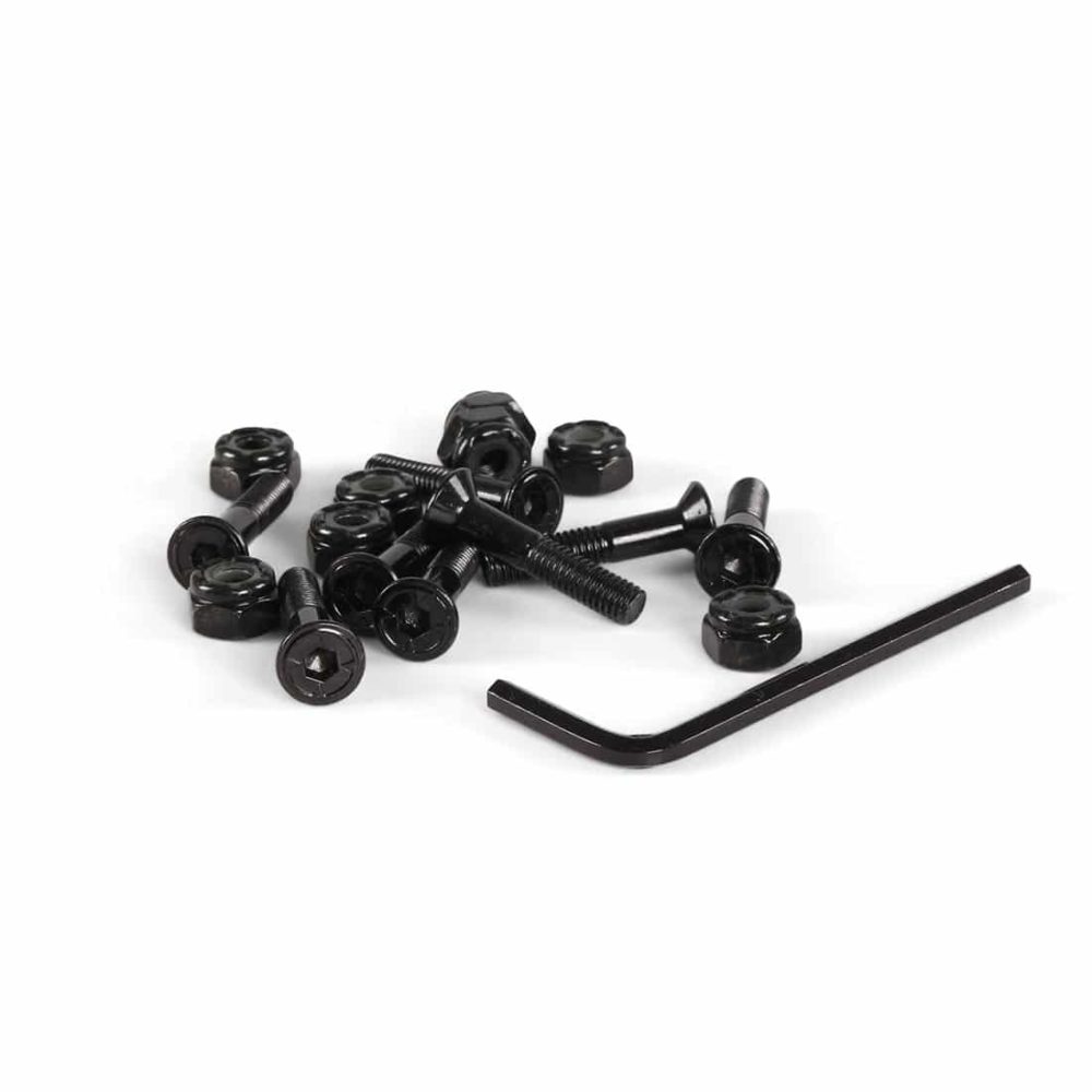 Independent 1" Allen Cross Truck Bolts - Black