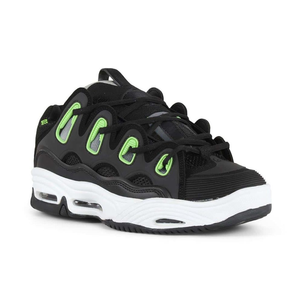 Osiris D3 2001 Shoes - Black / White / Green