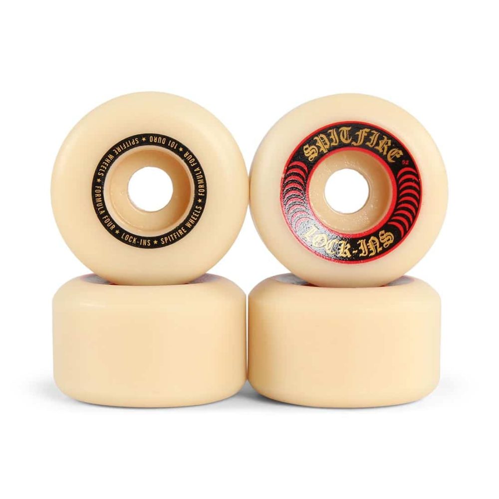 Spitfire Formula Four Lock-ins 101D 52mm Wheels - Off White