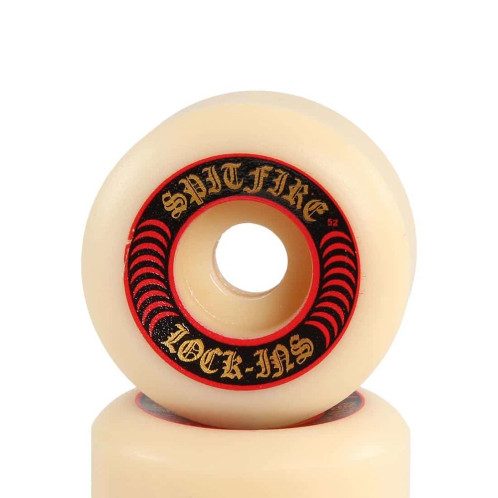 Spitfire Formula Four Lock-ins 101D 52mm Wheels - Off White