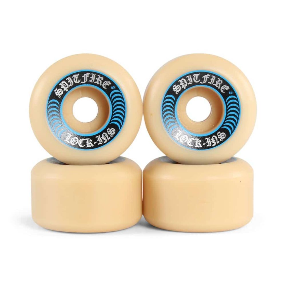 Spitfire Formula Four Lock-ins 53mm Wheels - Off White