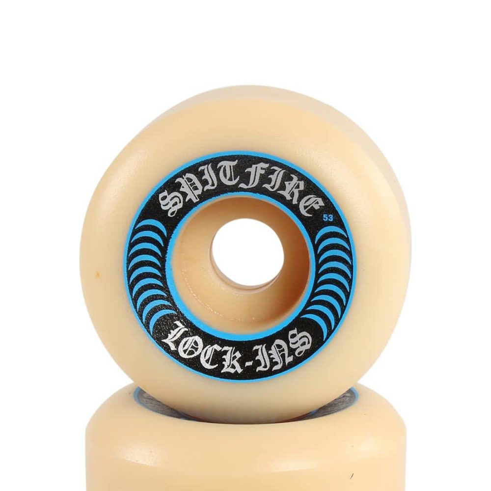 Spitfire Formula Four Lock-ins 53mm Wheels - Off White