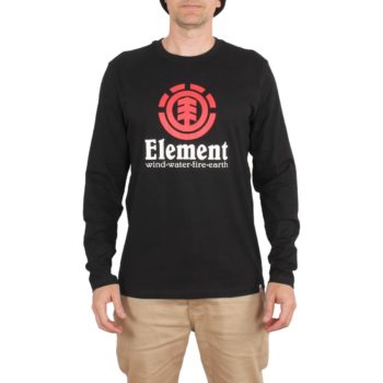 Element Vertical L/S T-Shirt - Flint Black (SS19)