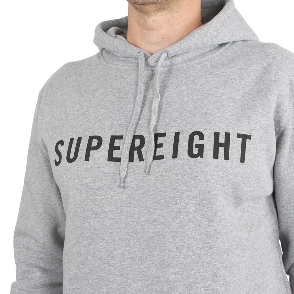 Supereight Supply Co Horizontal Pullover Hoodie – Athletic Heather