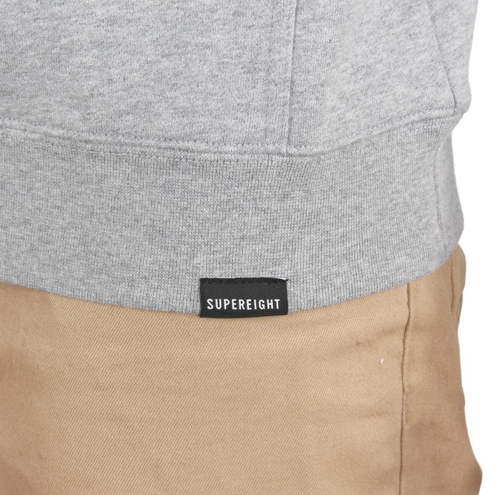Supereight Supply Co Horizontal Pullover Hoodie - Athletic Heather