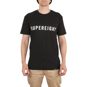 Supereight Supply Co Horizontal S/S T-Shirt - Black