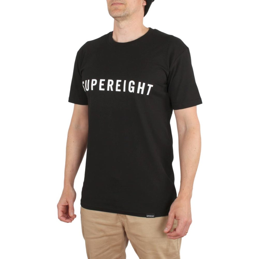 Supereight Supply Co Horizontal S/S T-Shirt – Black