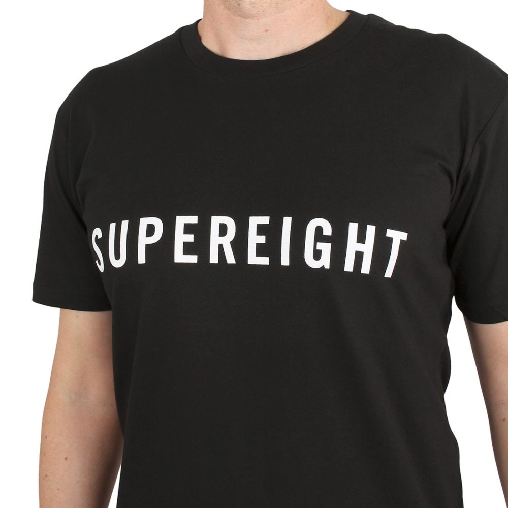 Supereight Supply Co Horizontal S/S T-Shirt – Black