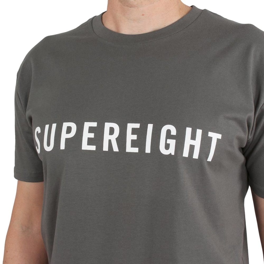 Supereight Supply Co Horizontal S/S T-Shirt – Charcoal