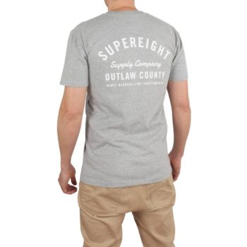 Supereight Supply Co Outlaw S/S T-Shirt - Athletic Heather
