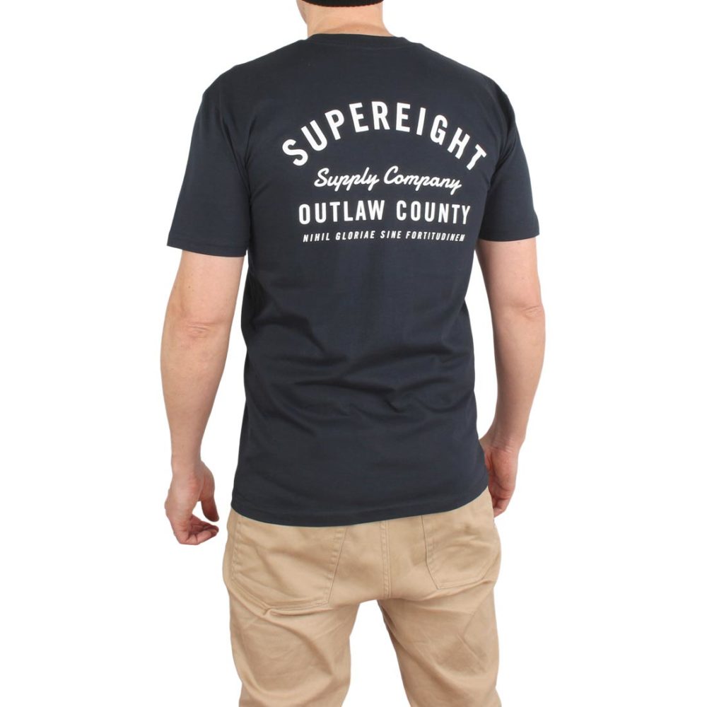 Supereight Supply Co Outlaw S/S T-Shirt – Navy