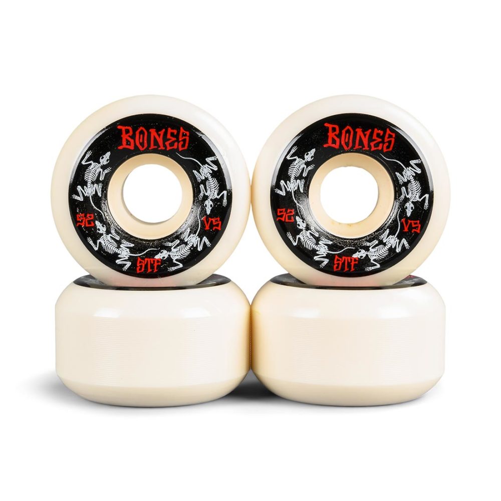 Bones STF V5 Series 52mm Wheels – White