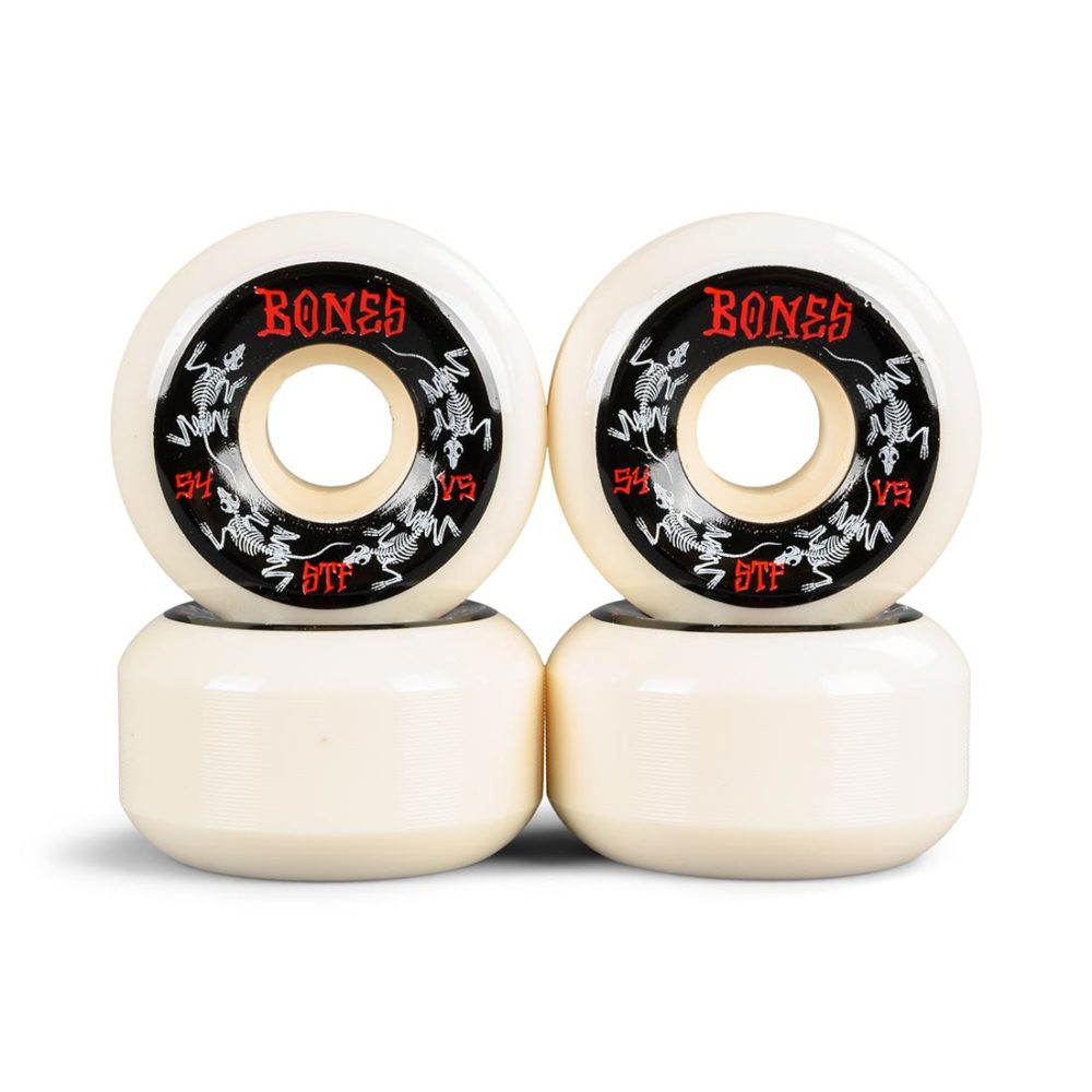 Bones STF V5 Series 54mm Wheels – White