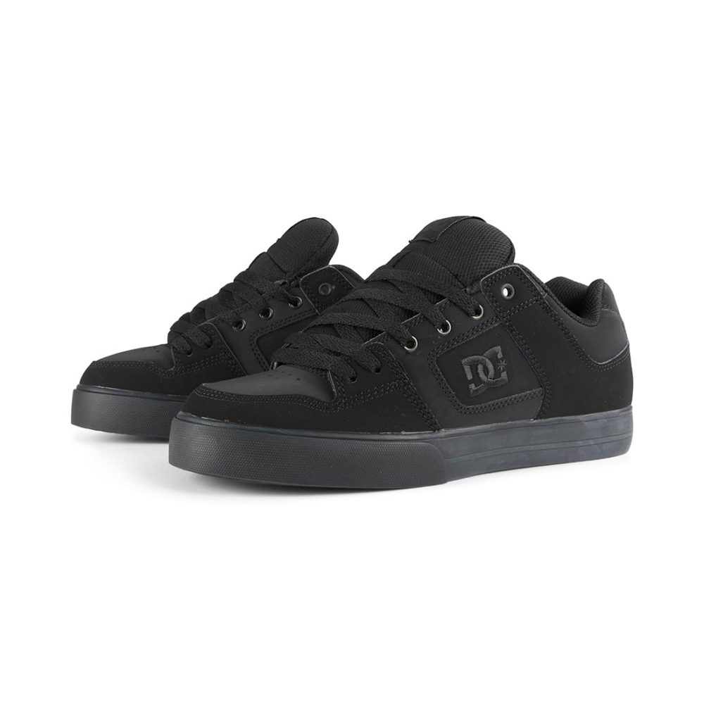 DC Pure Skate Shoes - Black/Pirate Black