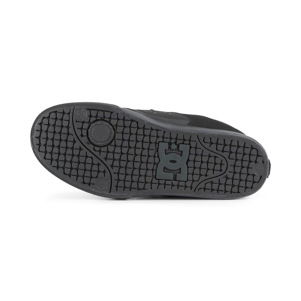 DC Pure Skate Shoes - Black/Pirate Black