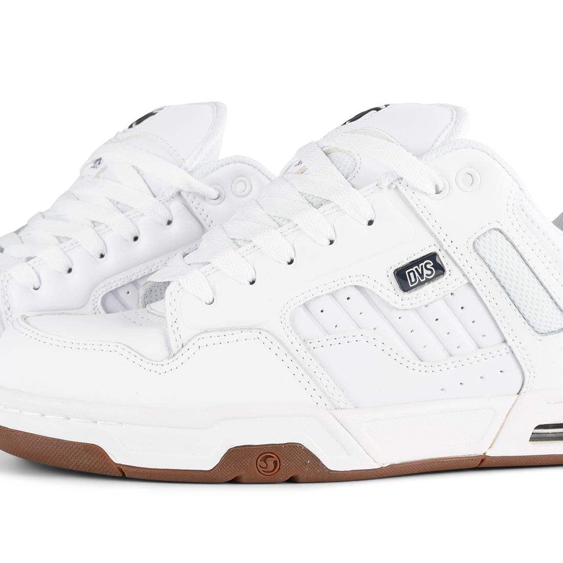 DVS Enduro Heir Skate Shoes - White/Gum - Supereight