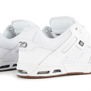 DVS Enduro Heir Skate Shoes - White/Gum