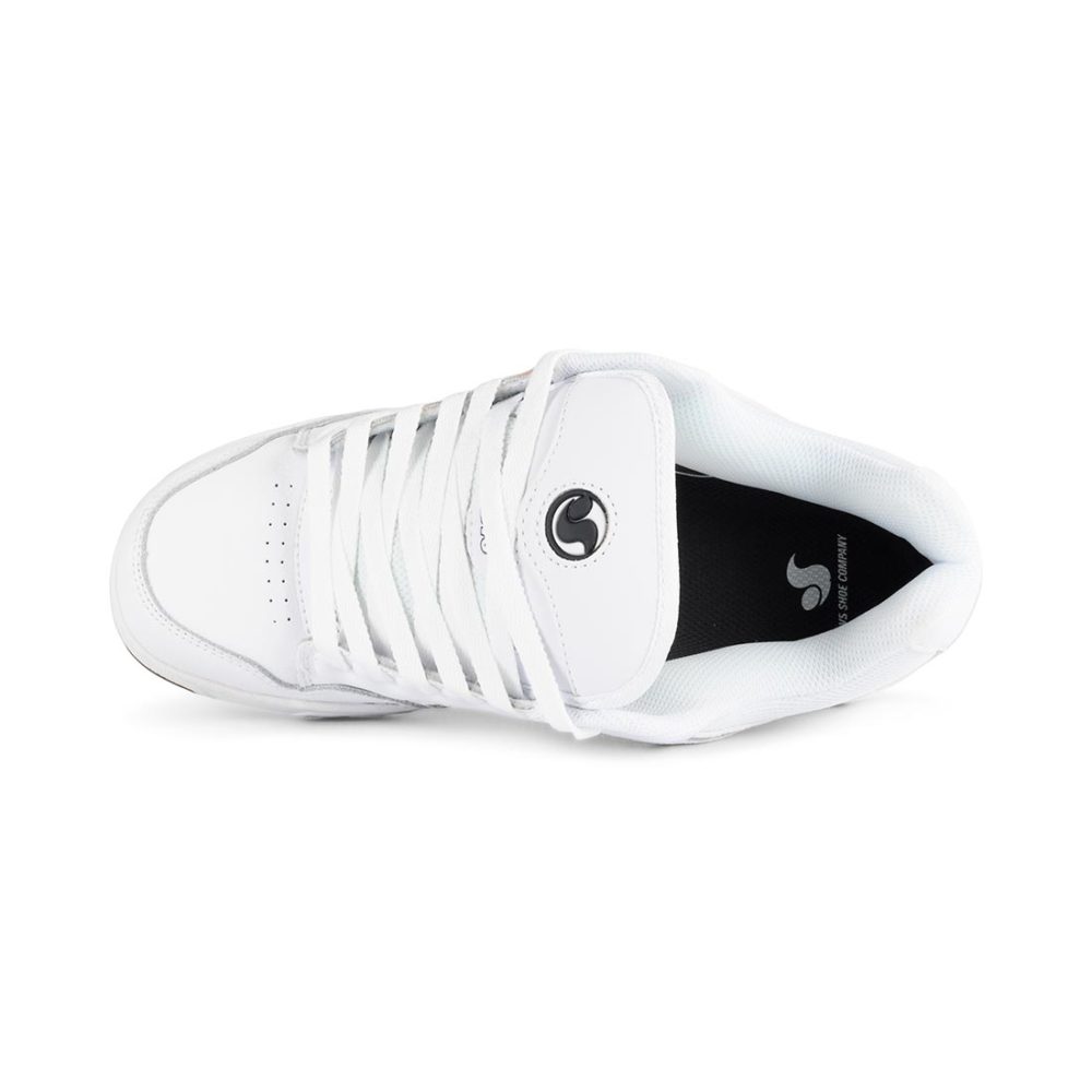 DVS Enduro Heir Skate Shoes - White/Gum