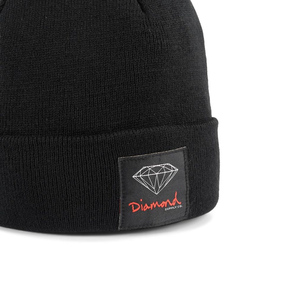 Diamond Supply Co OG Sign Beanie Black