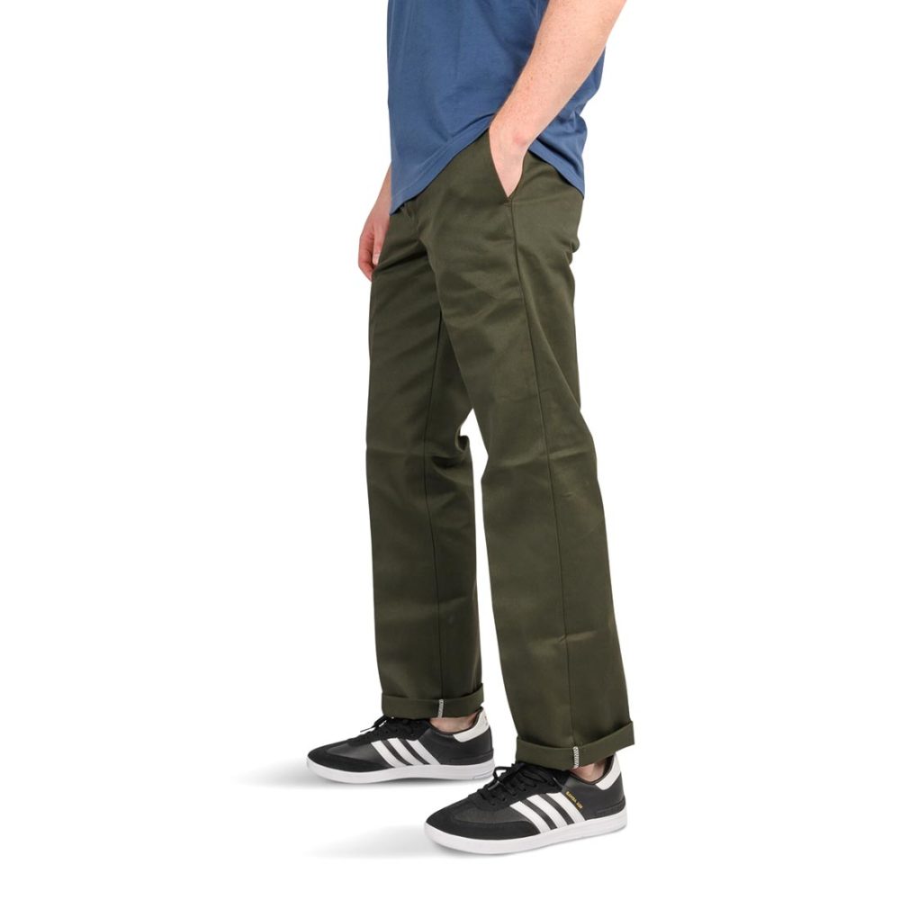 Dickies 873 Slim Straight Work Pant - Olive Green