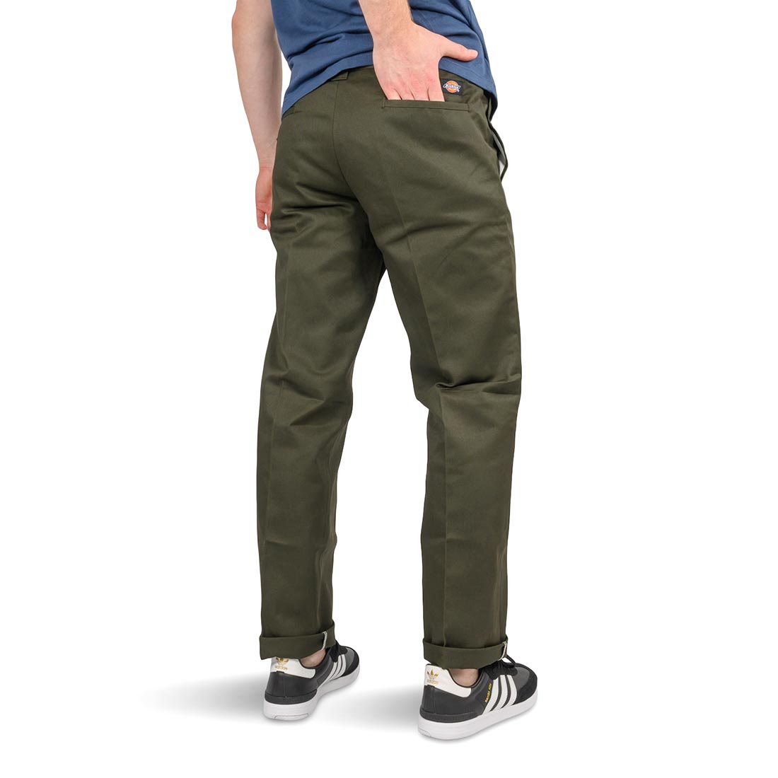 Dickies 873 Slim Straight Work Pant - Olive Green - Supereight