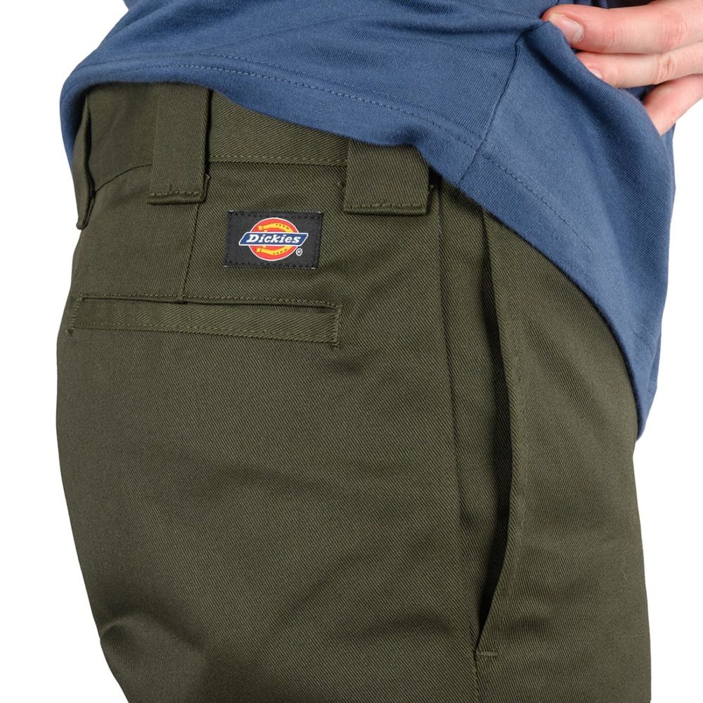 Dickies 873 Slim Straight Work Pant - Olive Green