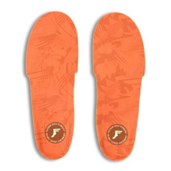 Footprint Kingfoam Orthotic Insoles - Orange Camo