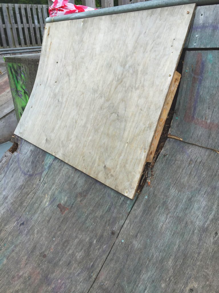 Lady Bay Skatepark V3 Repairs