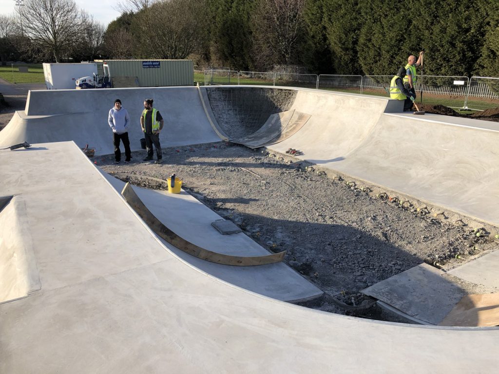 Lady Bay Skatepark V4 Build