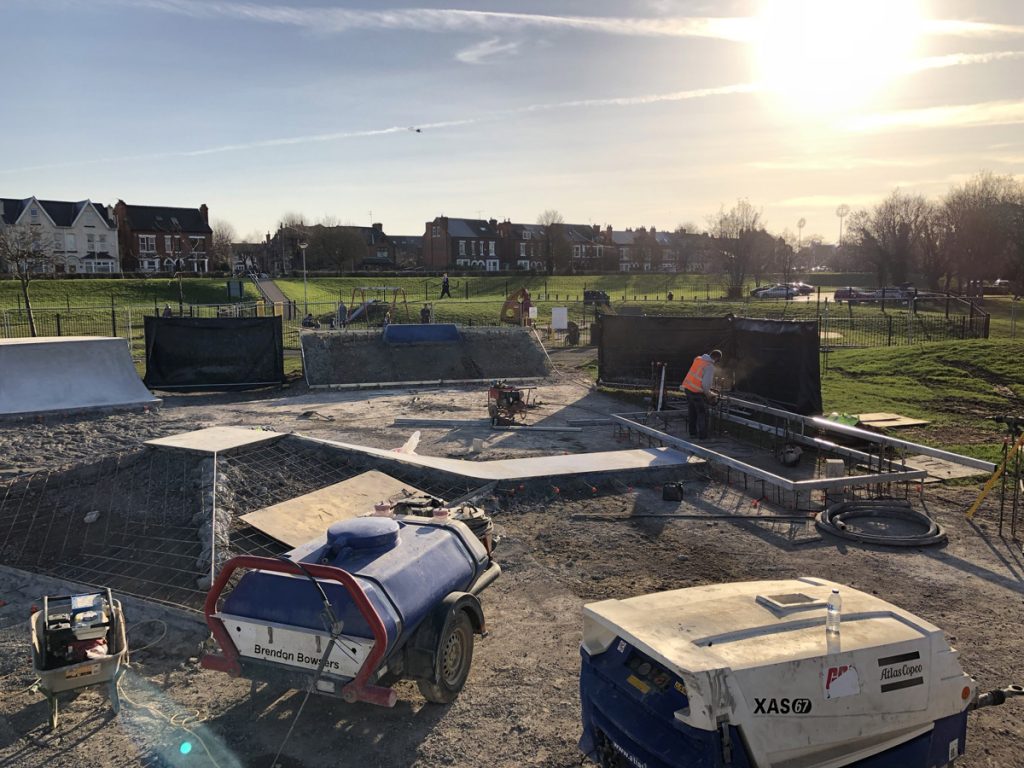 Lady Bay Skatepark V4 Build