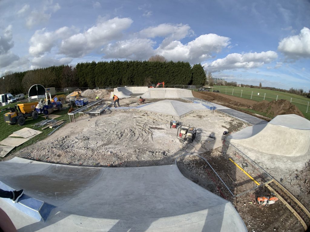Lady Bay Skatepark V4 Build