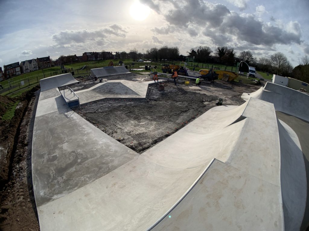 Lady Bay Skatepark V4 Build