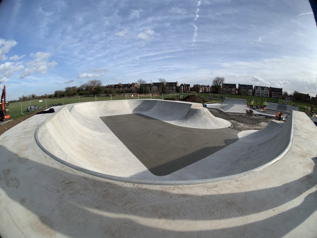 Lady Bay Skatepark V4 Build