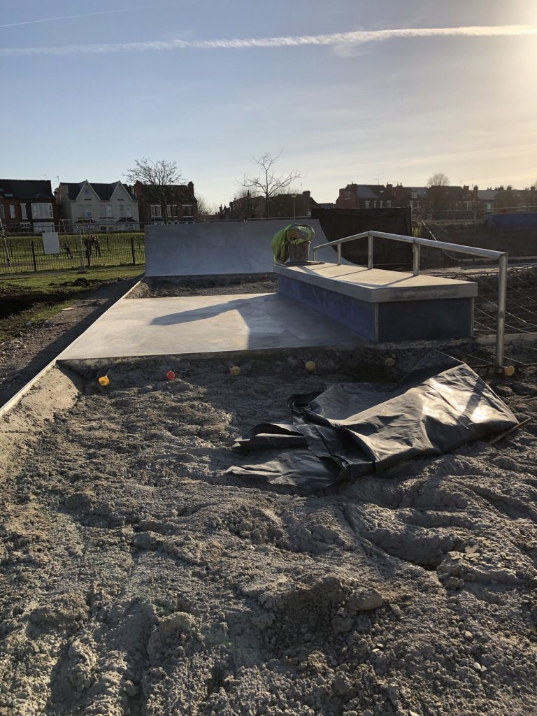 Lady Bay Skatepark V4 Build