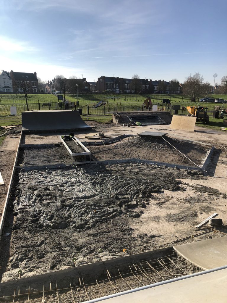 Lady Bay Skatepark V4 Build
