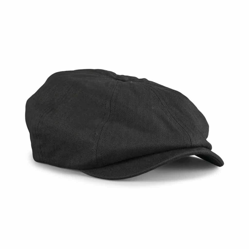 Brixton Brood Snap Cap Black Supereight