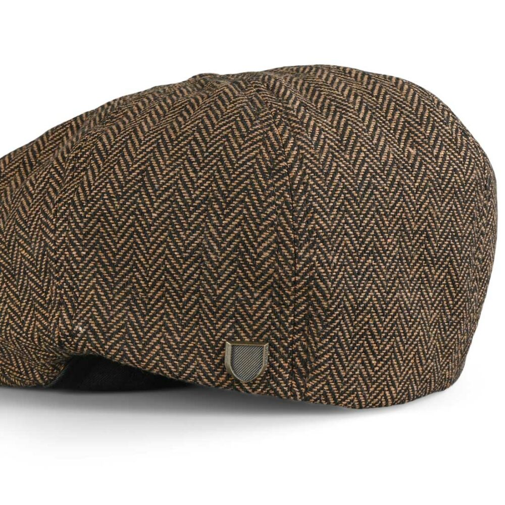 Brixton Brood Snap Cap - Brown/Khaki