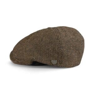 Brixton Brood Snap Cap - Brown/Khaki