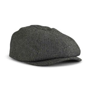 Brixton Brood Snap Cap - Grey/Black
