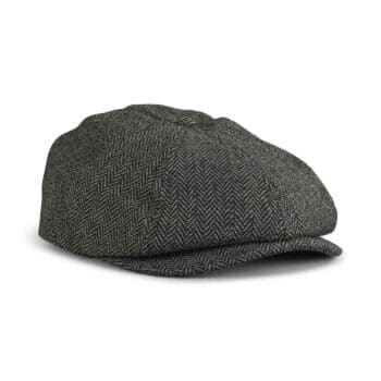 Brixton Brood Snap Cap - Grey/Black
