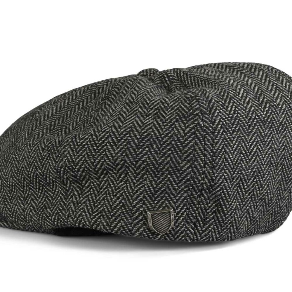 Brixton Brood Snap Cap - Grey / Black