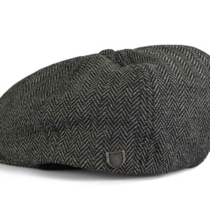 Brixton Brood Snap Cap - Grey/Black