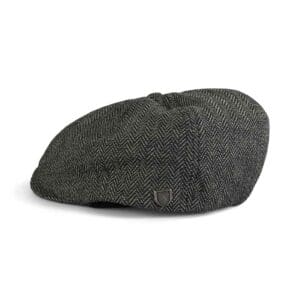 Brixton Brood Snap Cap - Grey/Black