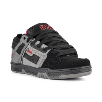 DVS Comanche Black Nubuck Charcoal Red