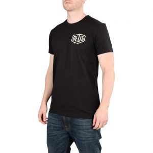 Deus Ex Machina Biarritz Address (Shield) T-Shirt - Black